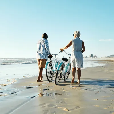 Couple on beach